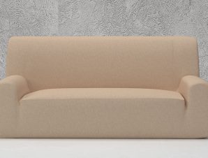 Ελαστικά καλύμματα καναπέ Valencia-Διθέσιος-Ιβουάρ -10+ Χρώματα Διαθέσιμα-Καλύμματα Σαλονιού